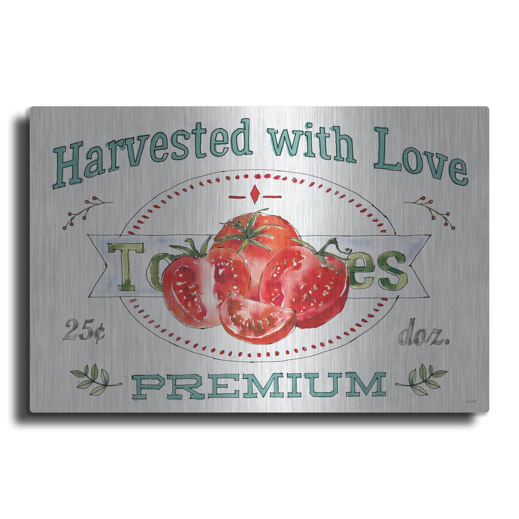 'Veggie Market I' by Anne Tavoletti – Metal Wall Art