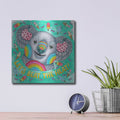 'Irresistible Animals 14' by Hello Angel – Metal Wall Art, 12x12 room view