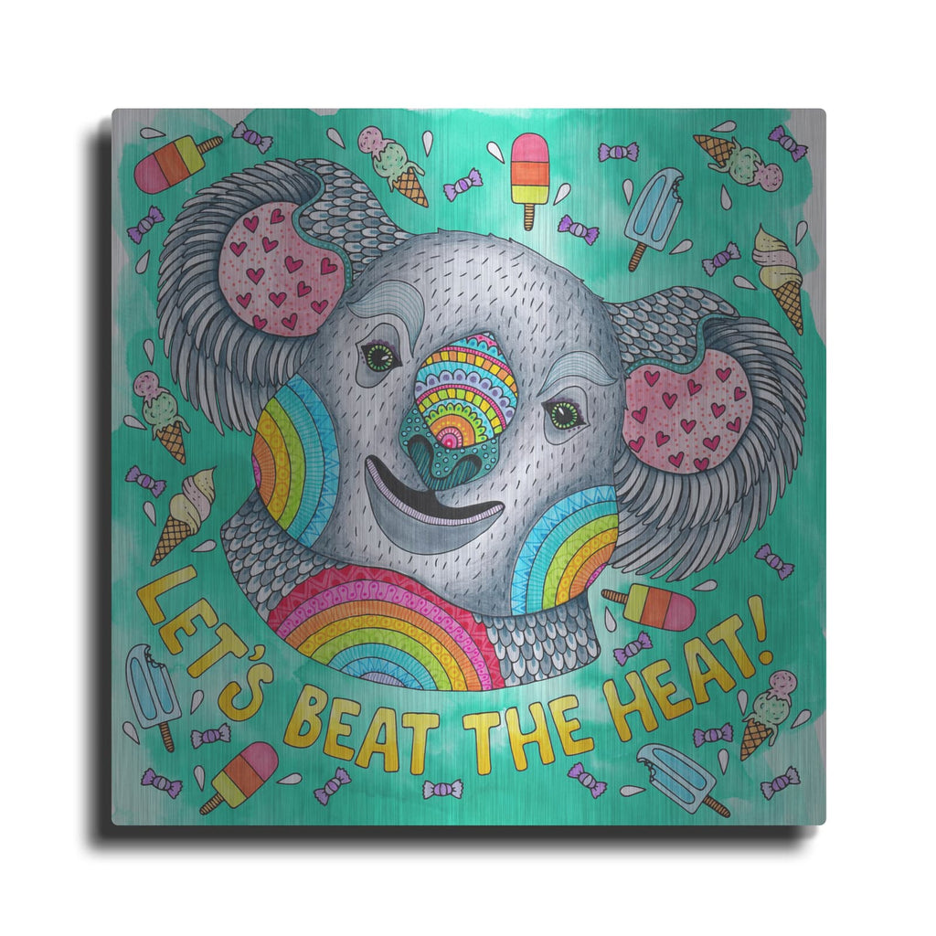 'Irresistible Animals 14' by Hello Angel – Metal Wall Art