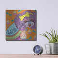 'Irresistible Animals 15' by Hello Angel – Metal Wall Art, 12x12 room view