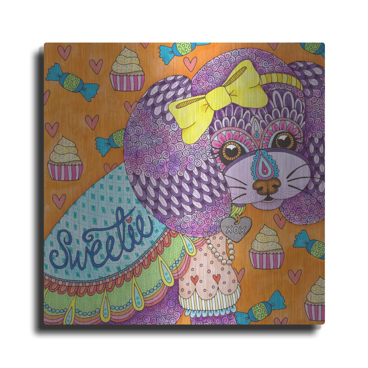 'Irresistible Animals 15' by Hello Angel – Metal Wall Art