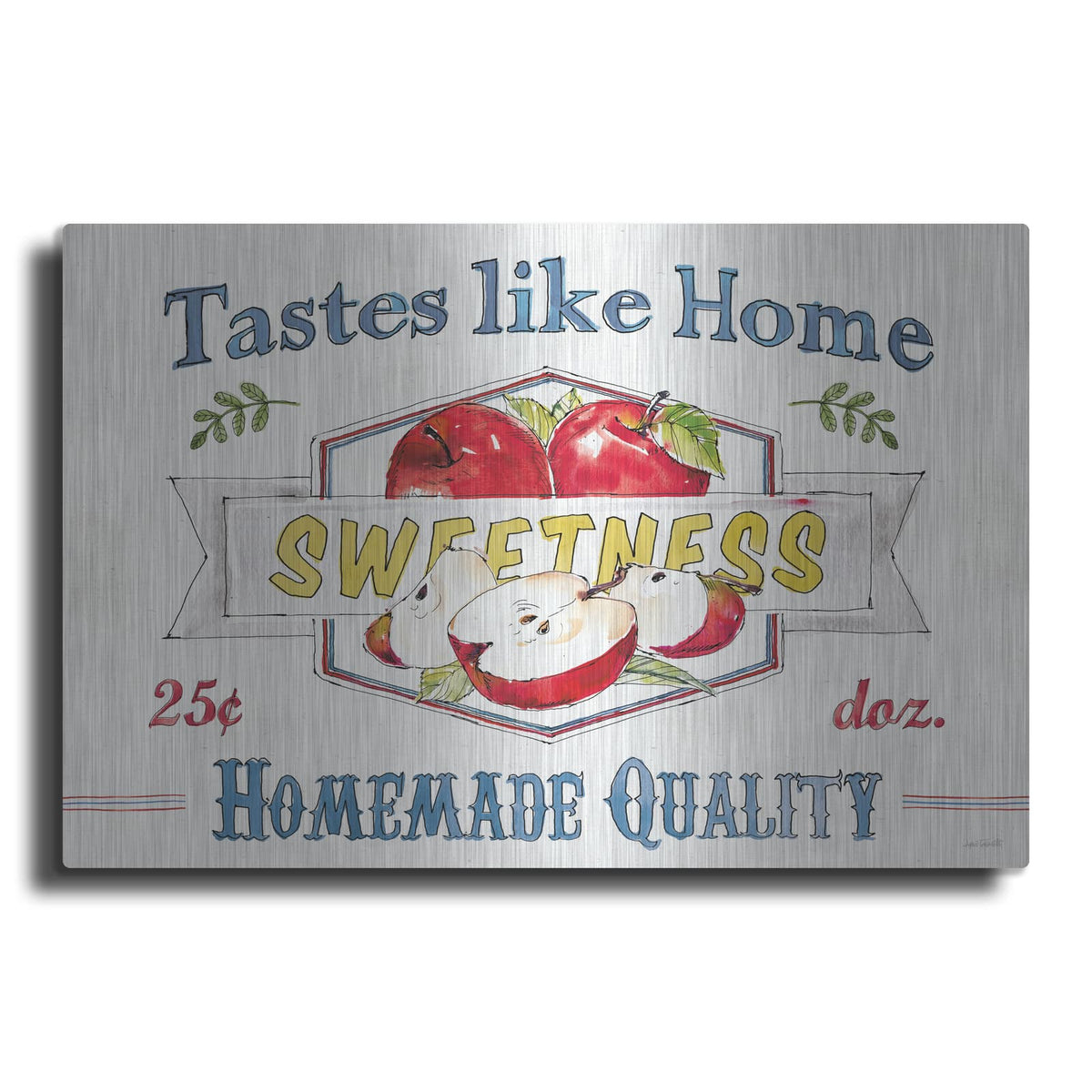 'Fruit Stand I' by Anne Tavoletti – Metal Wall Art