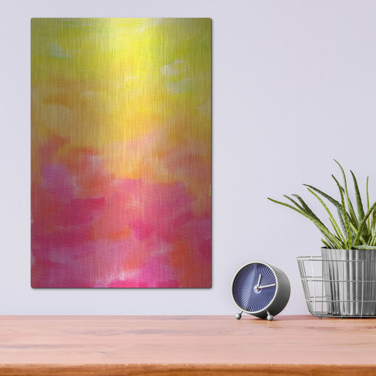 'Sketchbook 3 Watercolor' by Hello Angel – Metal Wall Art, 12x16 room view
