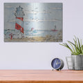 'Coastal Life I' by Anne Tavoletti – Metal Wall Art, 16x12 room view