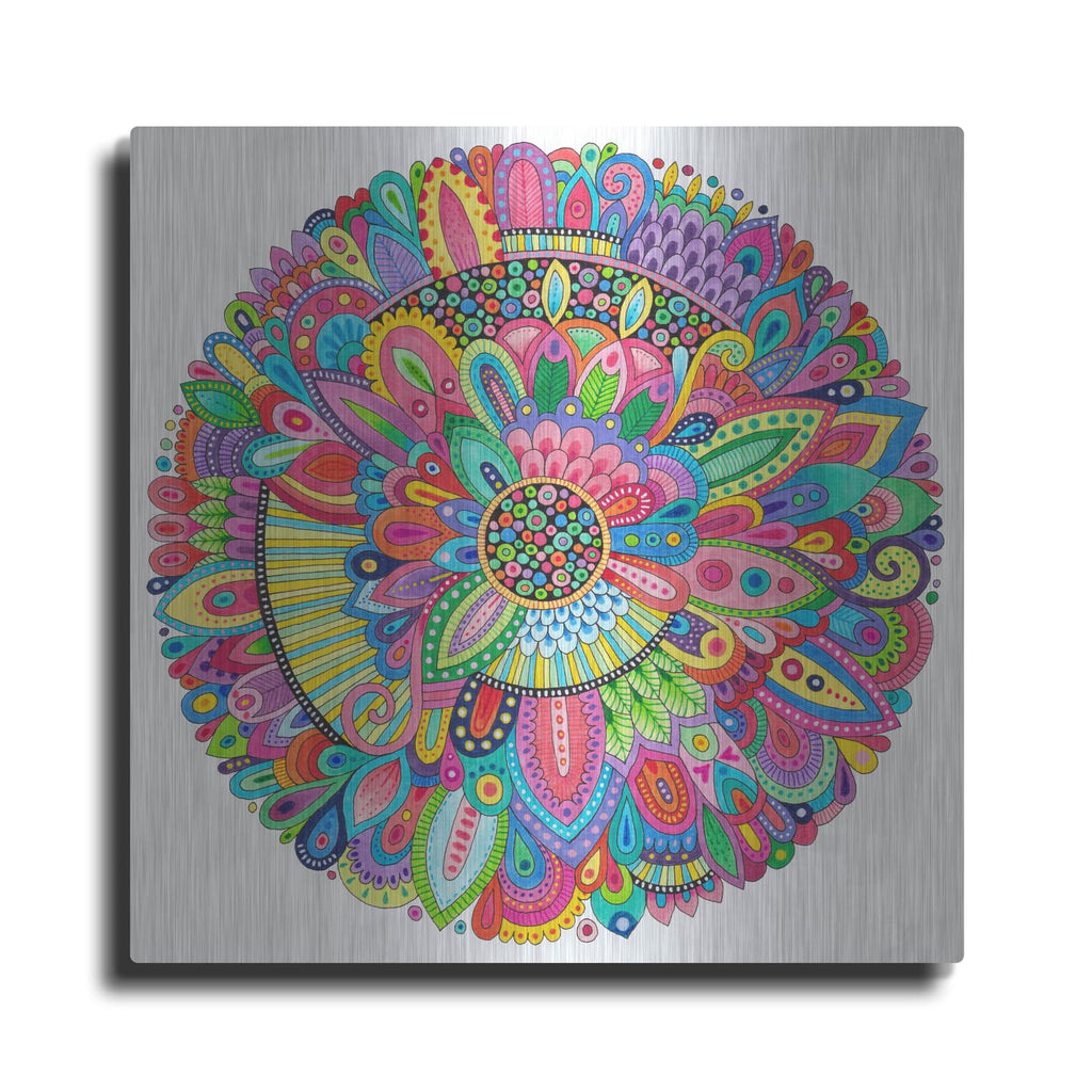 'Indecision Mandala' by Hello Angel – Metal Wall Art