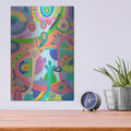 'Hands Up' by Hello Angel – Metal Wall Art, 12x16 room view