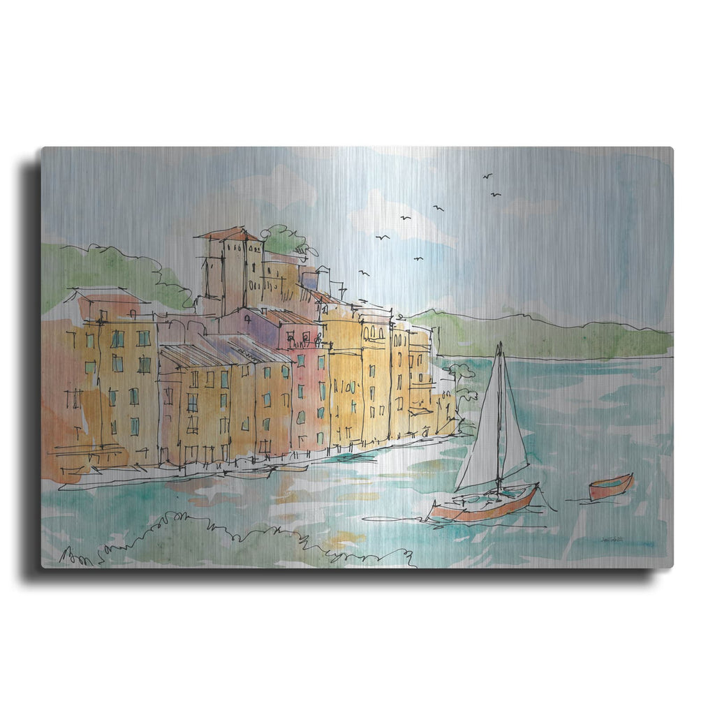 'Portofino II' by Anne Tavoletti – Metal Wall Art