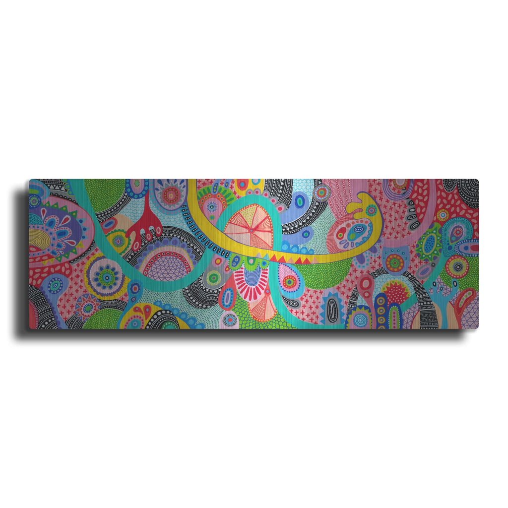 'River Adventures' by Hello Angel – Metal Wall Art