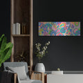 'Summer Pinata' by Hello Angel – Metal Wall Art, 36x12 room view