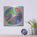 'This Way' by Hello Angel – Metal Wall Art, 12x12 room view