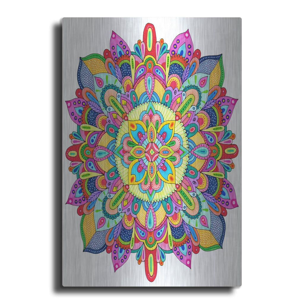 'Mandala Surprise' by Hello Angel – Metal Wall Art