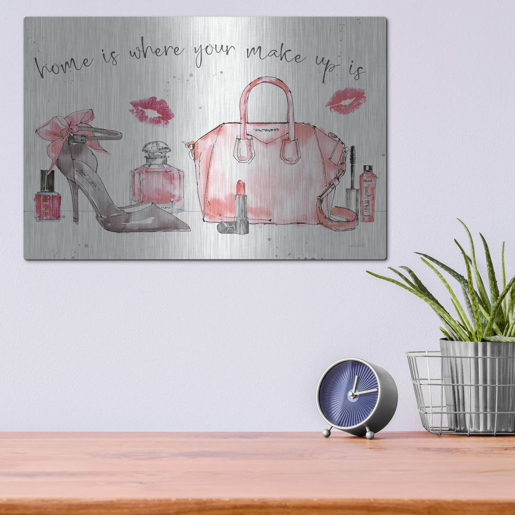 'Chic Accents I' by Anne Tavoletti – Metal Wall Art, 16x12 room view