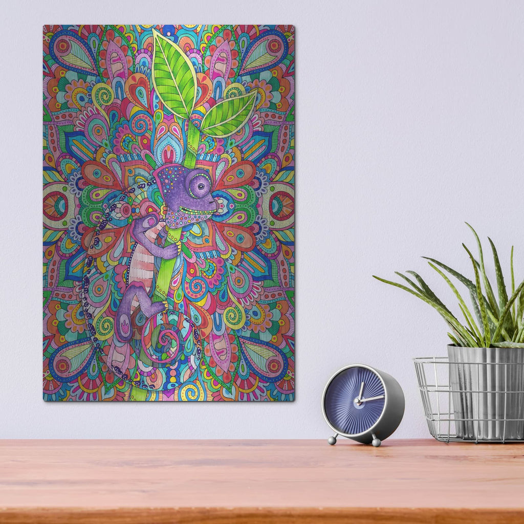 'Can You See Me' by Hello Angel – Metal Wall Art, 12x16 room view