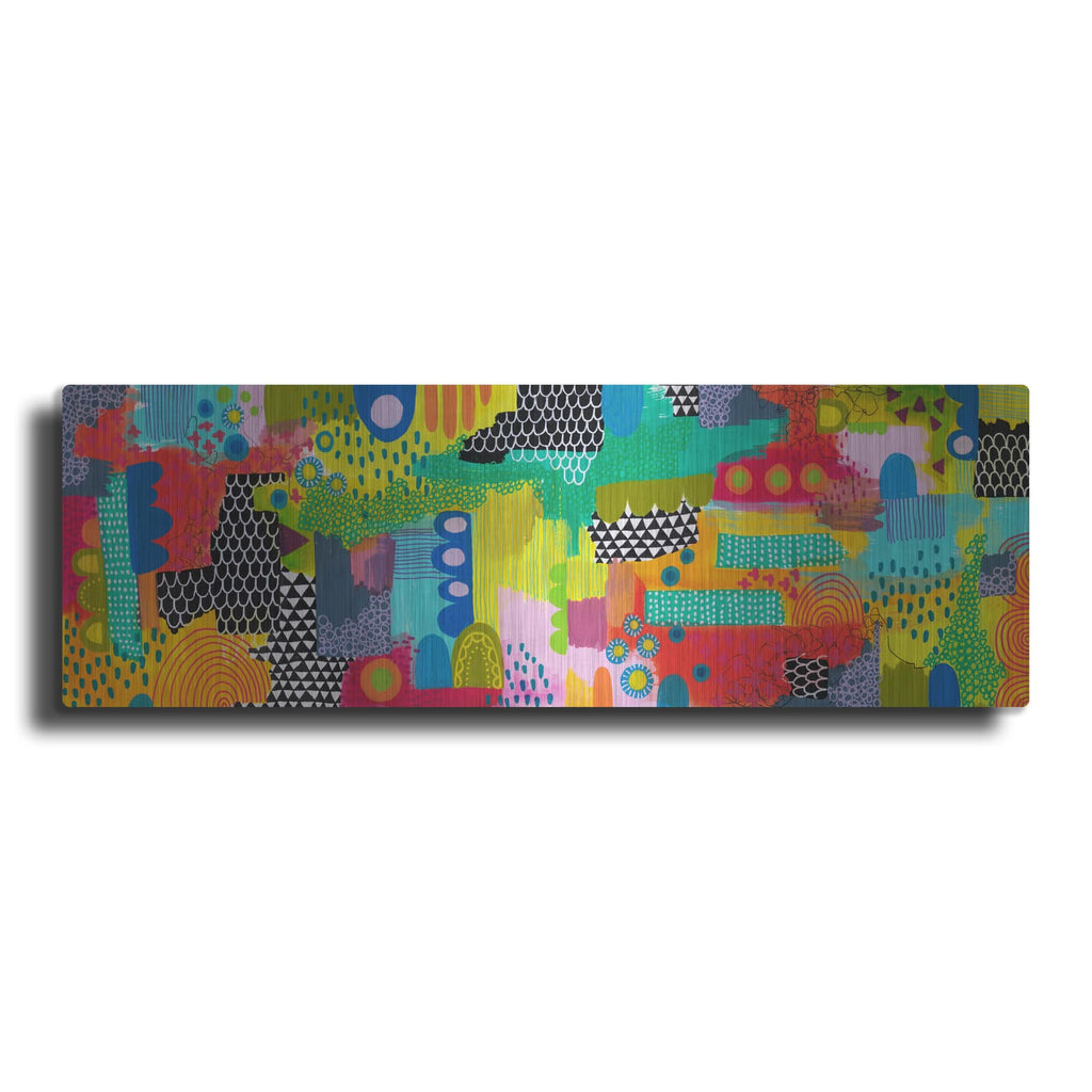 'Bustle' by Hello Angel – Metal Wall Art