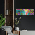 'Uprising' by Hello Angel – Metal Wall Art, 36x12 room view