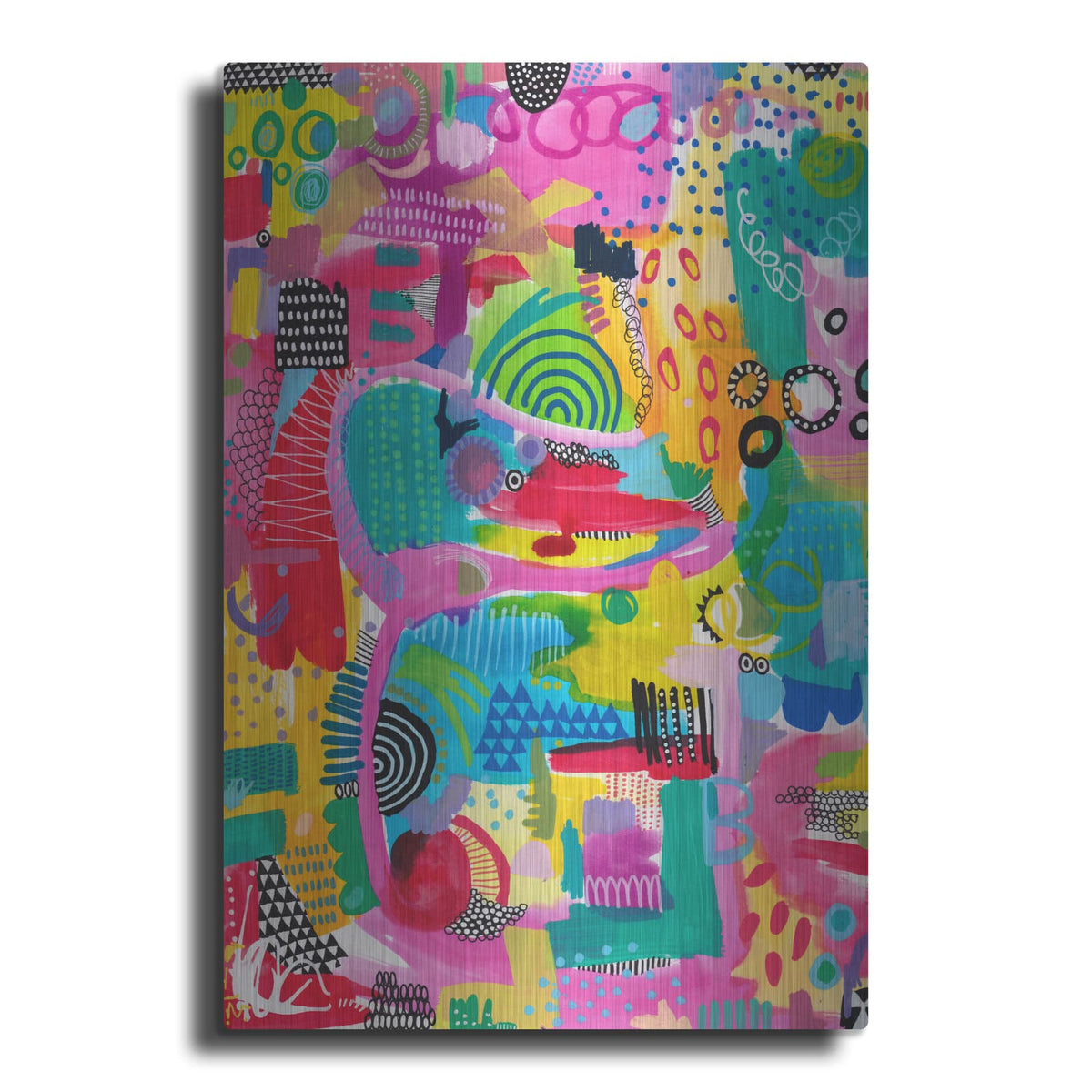 'Bubblegum Crush' by Hello Angel – Metal Wall Art