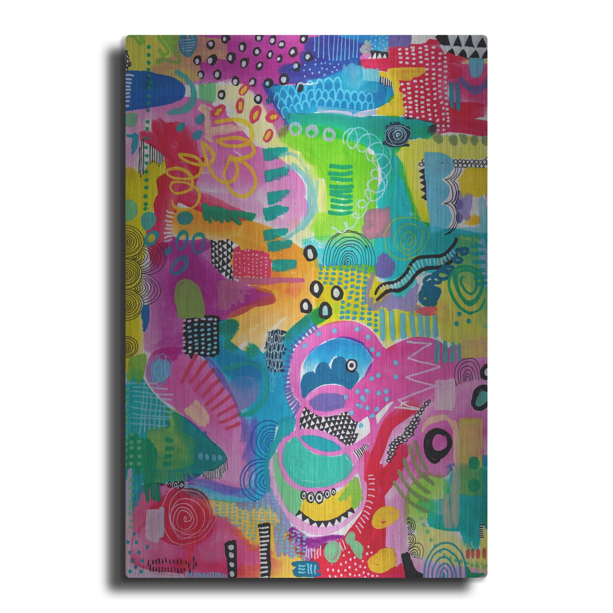 'Candy Corner' by Hello Angel – Metal Wall Art