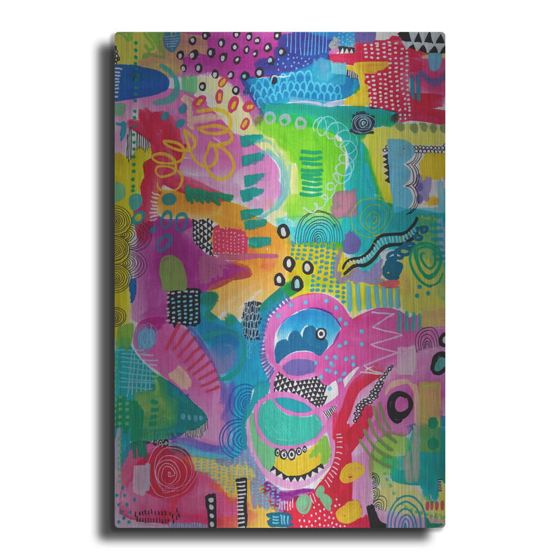 'Candy Corner' by Hello Angel – Metal Wall Art