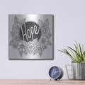 'Hope' by Hello Angel – Metal Wall Art, 12x12 room view