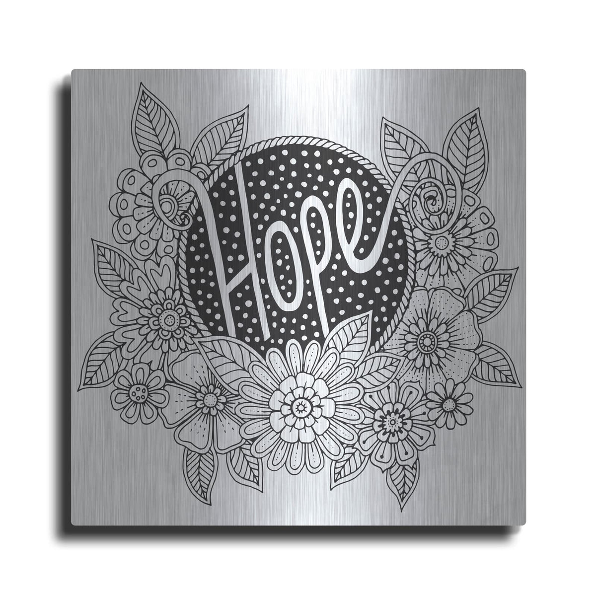 'Hope' by Hello Angel – Metal Wall Art