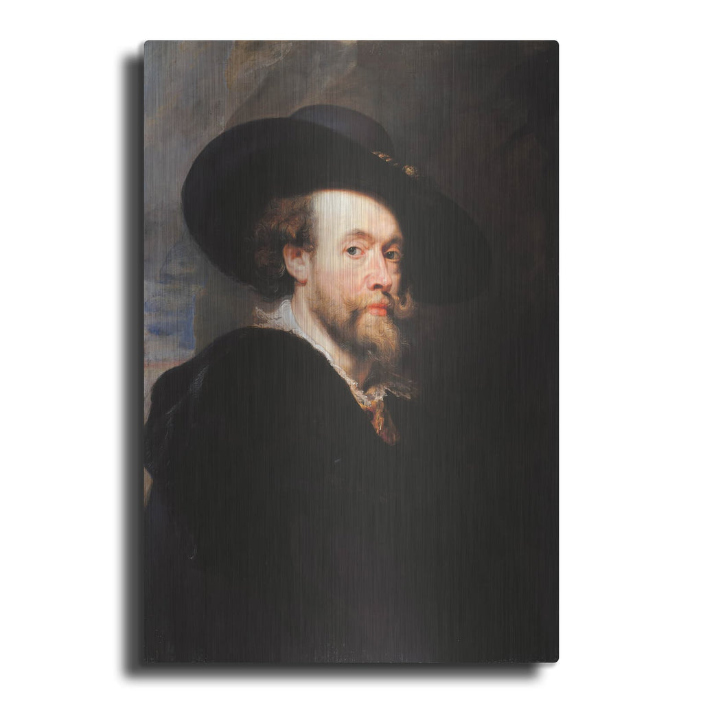 'Self Portrait' by Peter Paul Rubens – Metal Wall Art