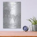 'Nature Loves 6' by Hello Angel – Metal Wall Art, 12x16 room view