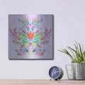 'Exotic Garden Kurbit' by Hello Angel – Metal Wall Art, 12x12 room view