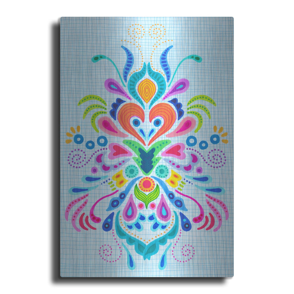 'Kurbit Blues' by Hello Angel – Metal Wall Art