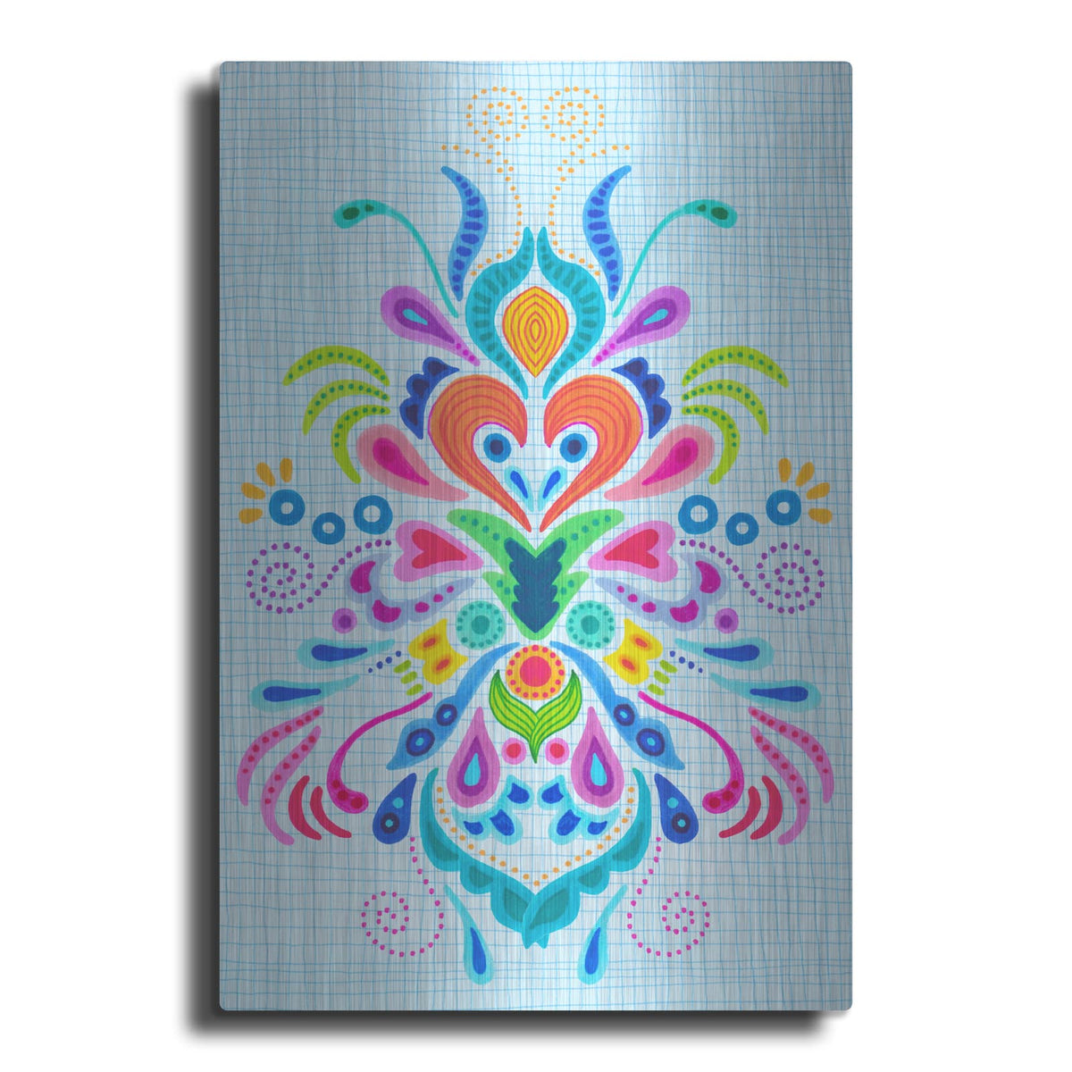 'Kurbit Blues' by Hello Angel – Metal Wall Art