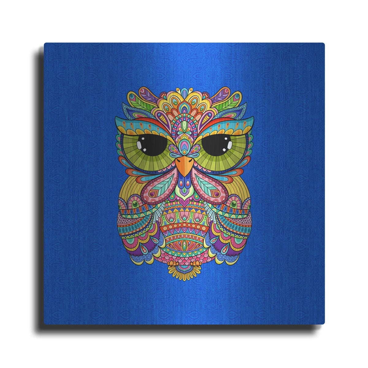 'Charming Charlie Owl' by Hello Angel – Metal Wall Art