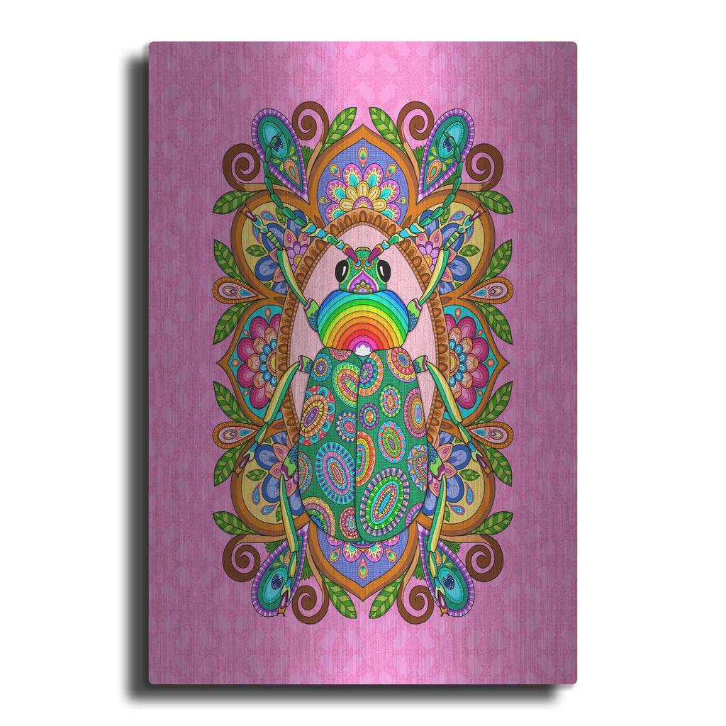 'The Beetle' by Hello Angel – Metal Wall Art