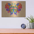 'Wings Of Wonder 2' by Hello Angel – Metal Wall Art, 16x12 room view