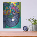 'For My Friend' by Hello Angel – Metal Wall Art, 12x16 room view
