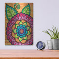 'Bright Bold Blooms 2' by Hello Angel – Metal Wall Art, 12x16 room view