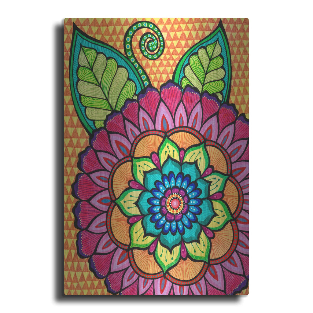 'Bright Bold Blooms 2' by Hello Angel – Metal Wall Art