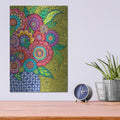 'Flowers From Friends' by Hello Angel – Metal Wall Art, 12x16 room view