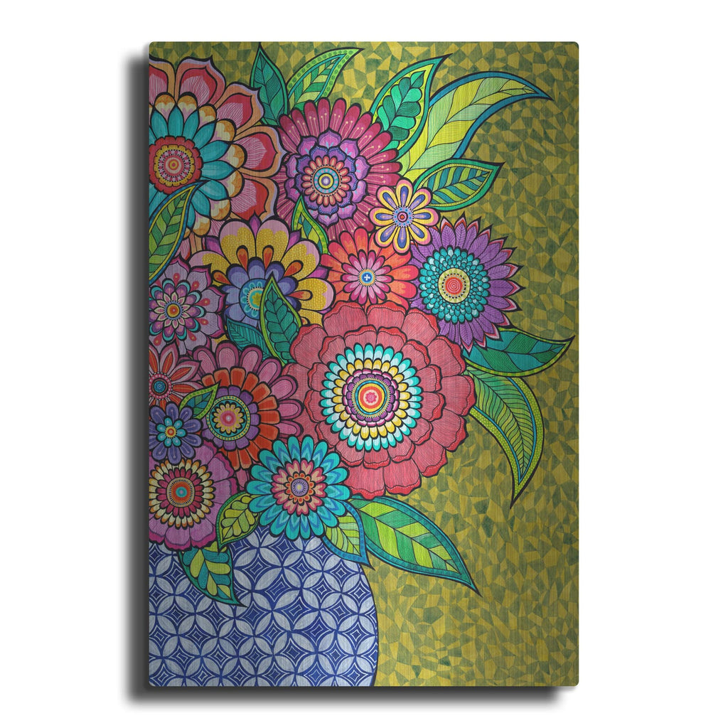 'Flowers From Friends' by Hello Angel – Metal Wall Art