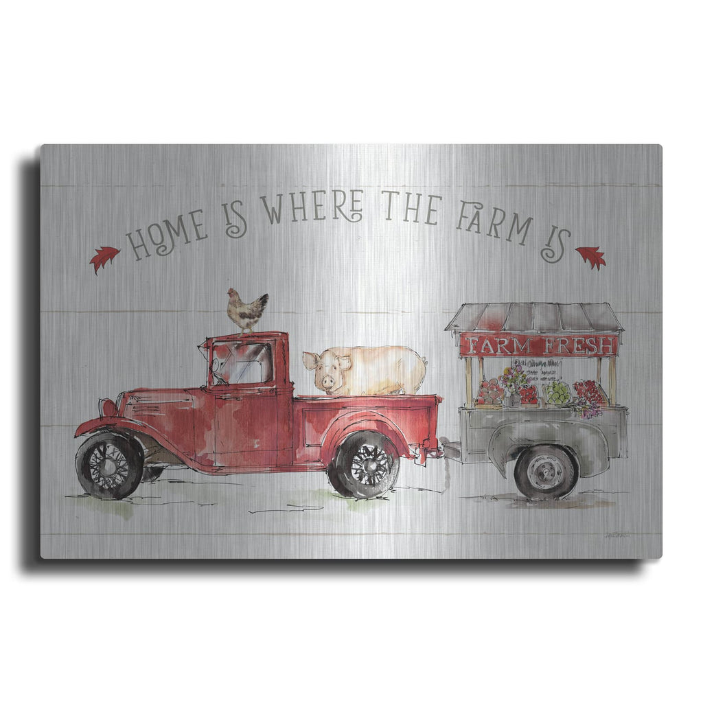 'Country Life I' by Anne Tavoletti – Metal Wall Art