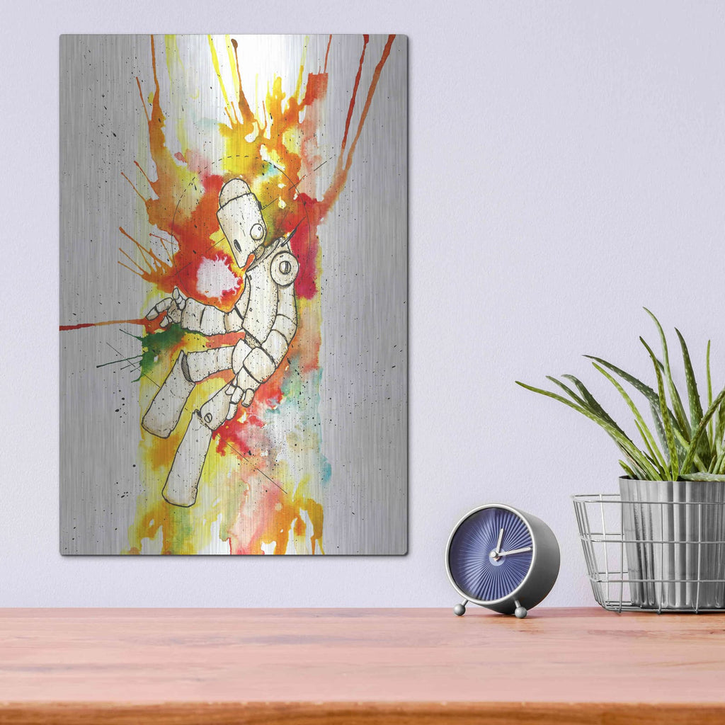 'Nebula Bot' by Craig Snodgrass – Metal Wall Art, 12x16 room view