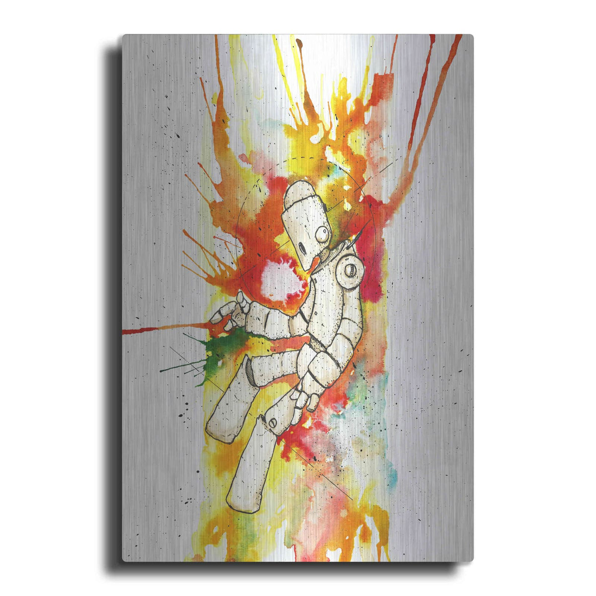 'Nebula Bot' by Craig Snodgrass – Metal Wall Art