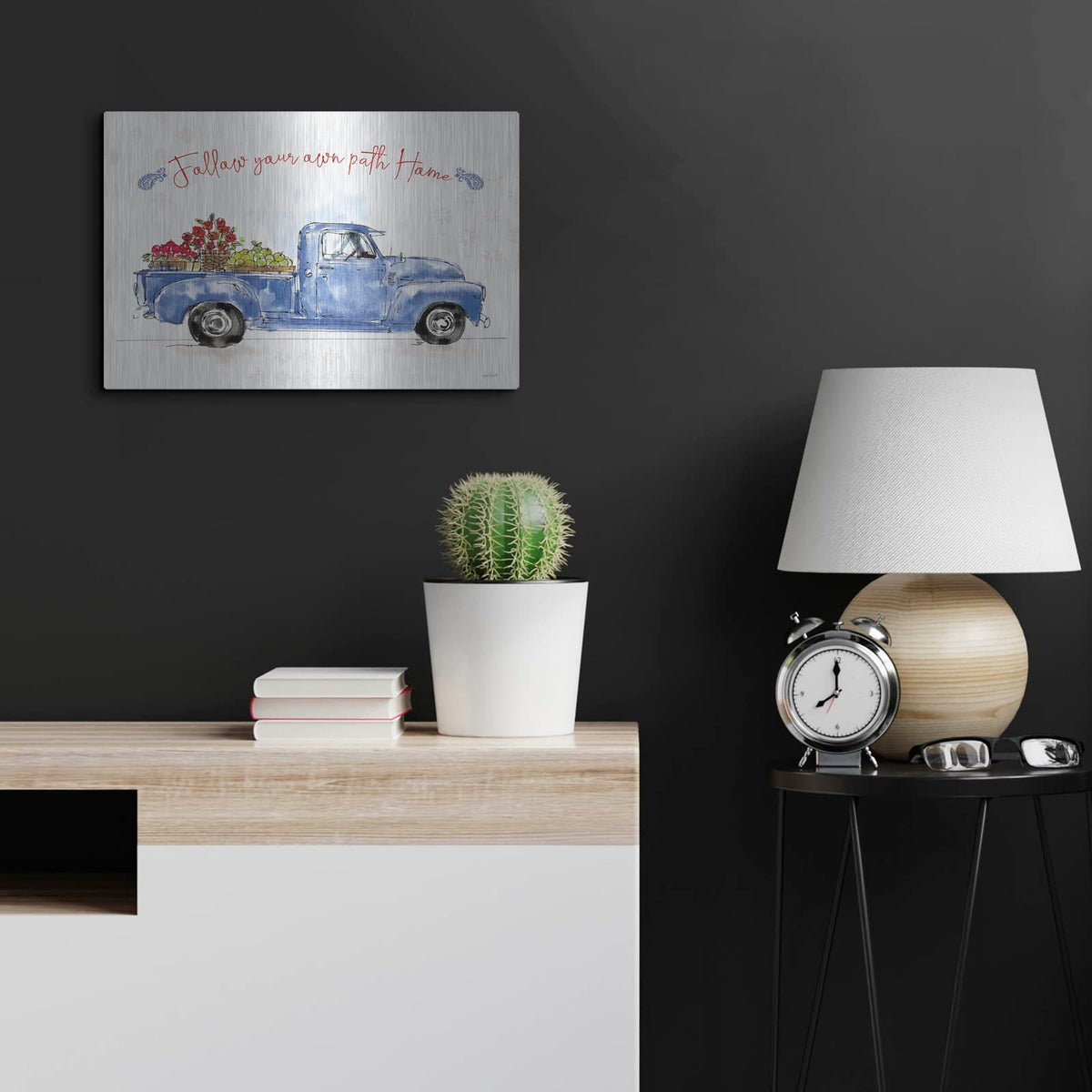 'Americana Mood VIII' by Anne Tavoletti – Metal Wall Art, 24x16 room view