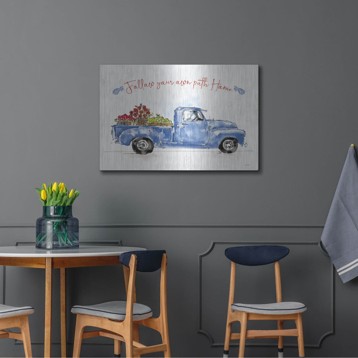 'Americana Mood VIII' by Anne Tavoletti – Metal Wall Art, 36x24 room view