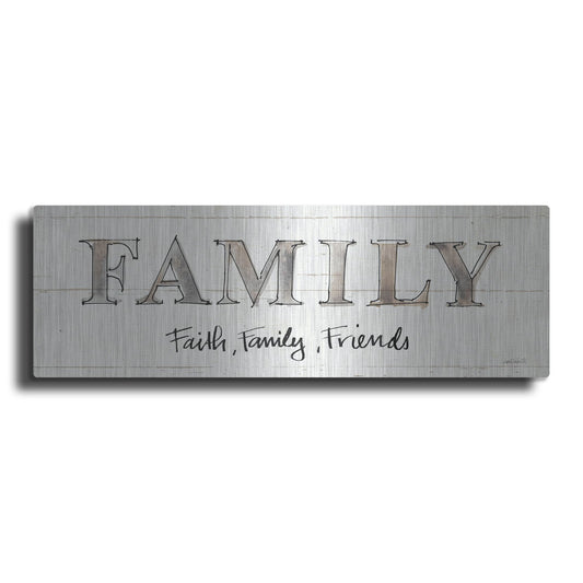 Luxe Metal Art 'Farm Memories VII Friends' by Anne Tavoletti, Metal Wall Art