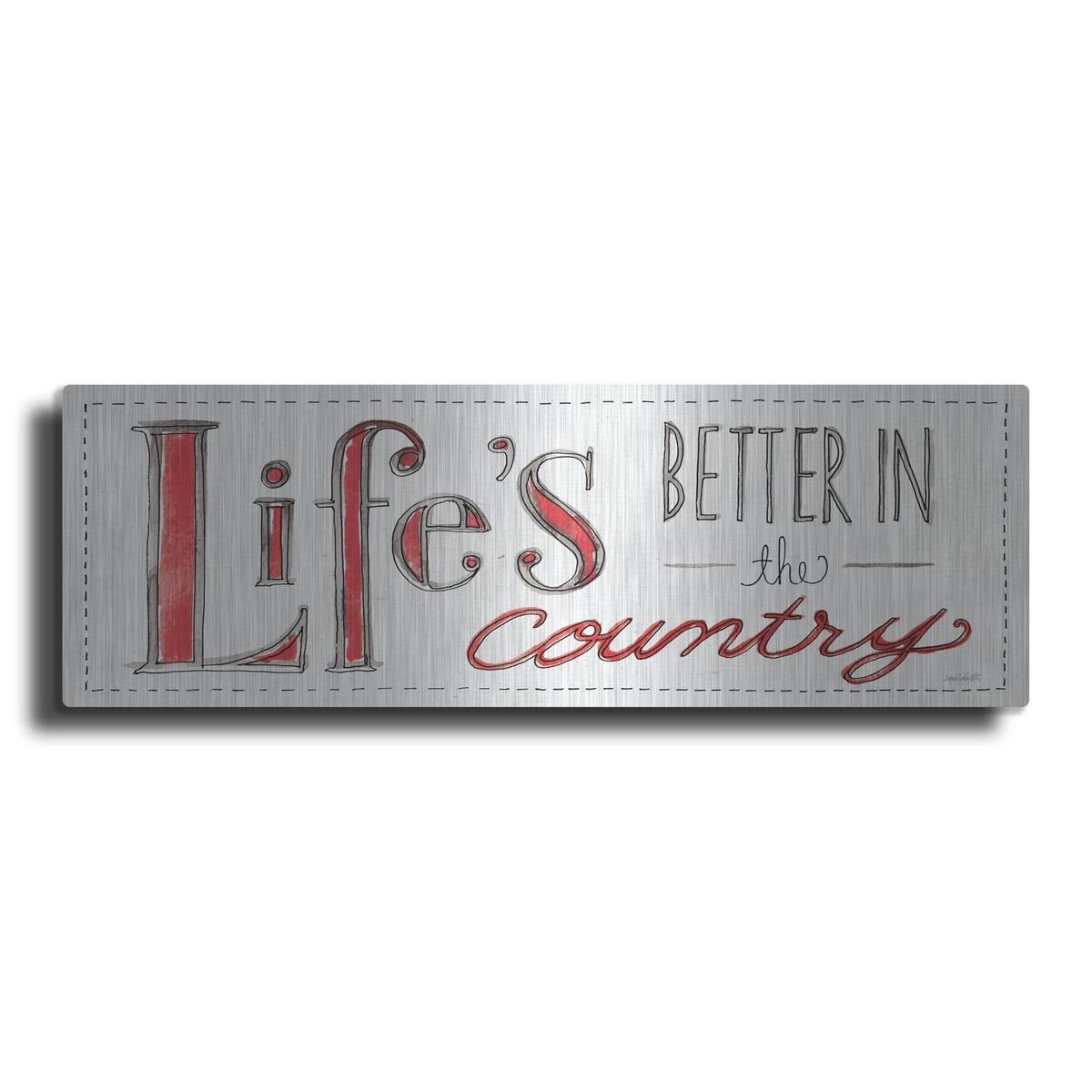 'Country Life VIII' by Anne Tavoletti – Metal Wall Art