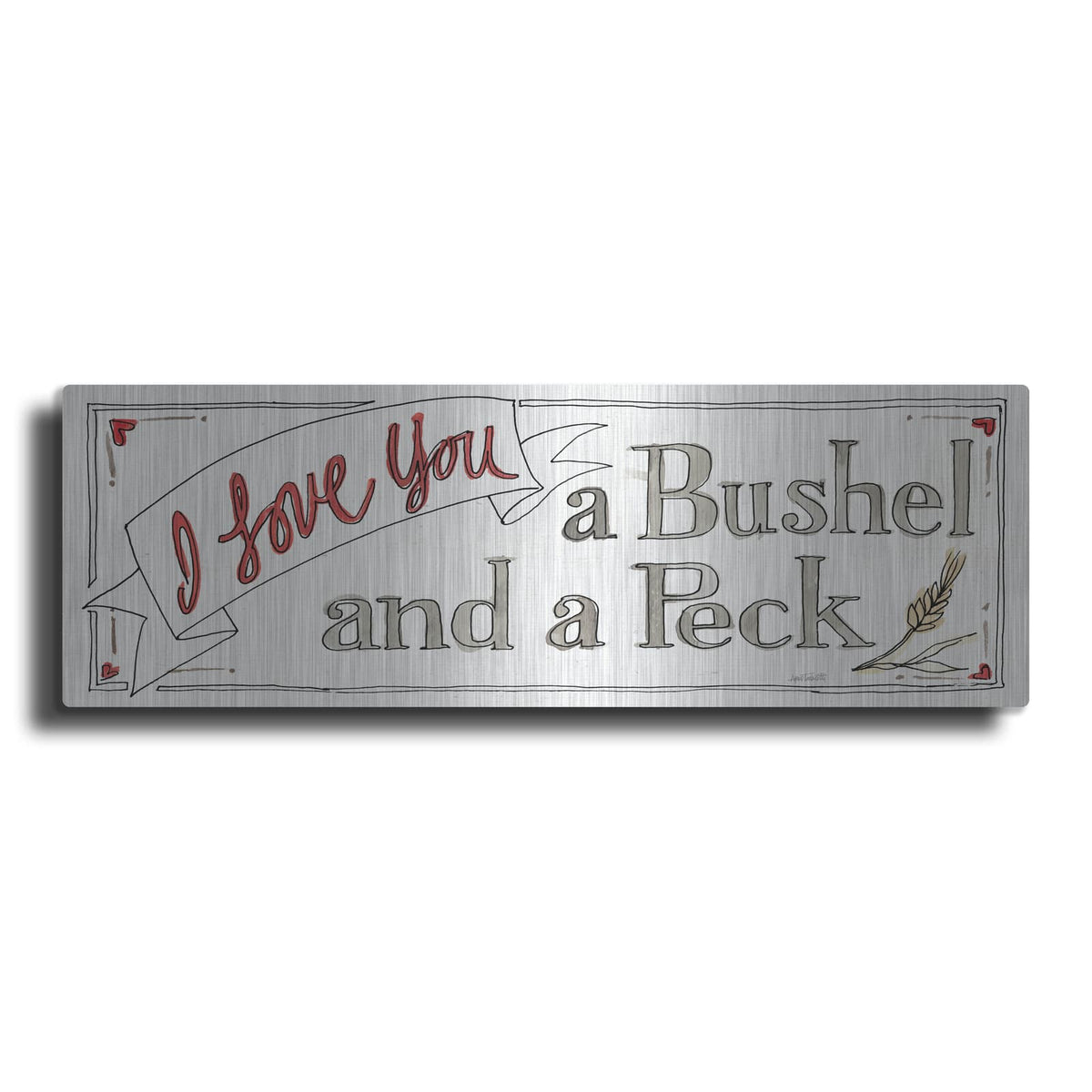 'Country Life IX' by Anne Tavoletti – Metal Wall Art