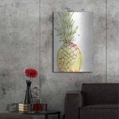 Luxe Metal Art 'Palm Passion VIII' by Anne Tavoletti, Metal Wall Art,24x36