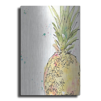 Luxe Metal Art 'Palm Passion IX' by Anne Tavoletti, Metal Wall Art