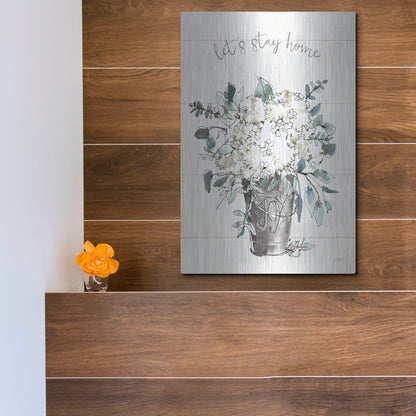 Luxe Metal Art 'Modern Farmhouse V' by Anne Tavoletti, Metal Wall Art,12x16