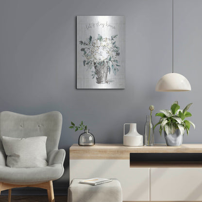 Luxe Metal Art 'Modern Farmhouse V' by Anne Tavoletti, Metal Wall Art,16x24