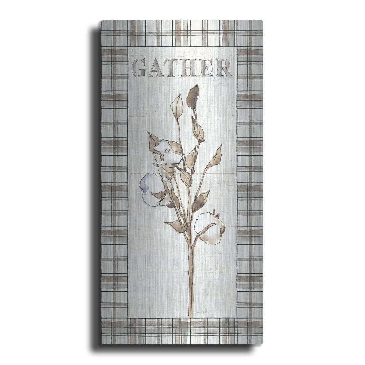 'Farm Memories X Gather' by Anne Tavoletti – Metal Wall Art